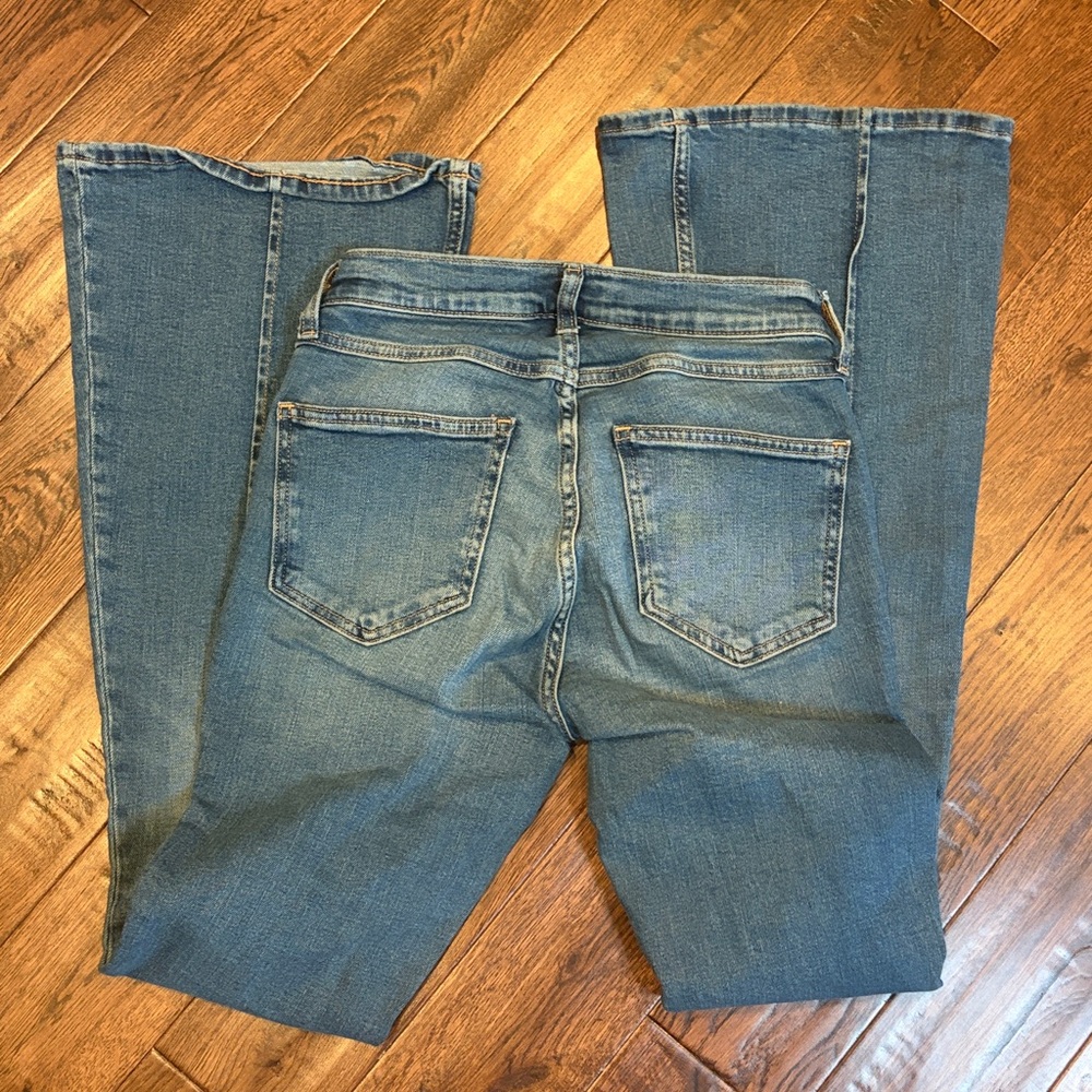 Women's Extreme Low-Rise Y2K Flare Arizona Jeans - Picture 3 of 3